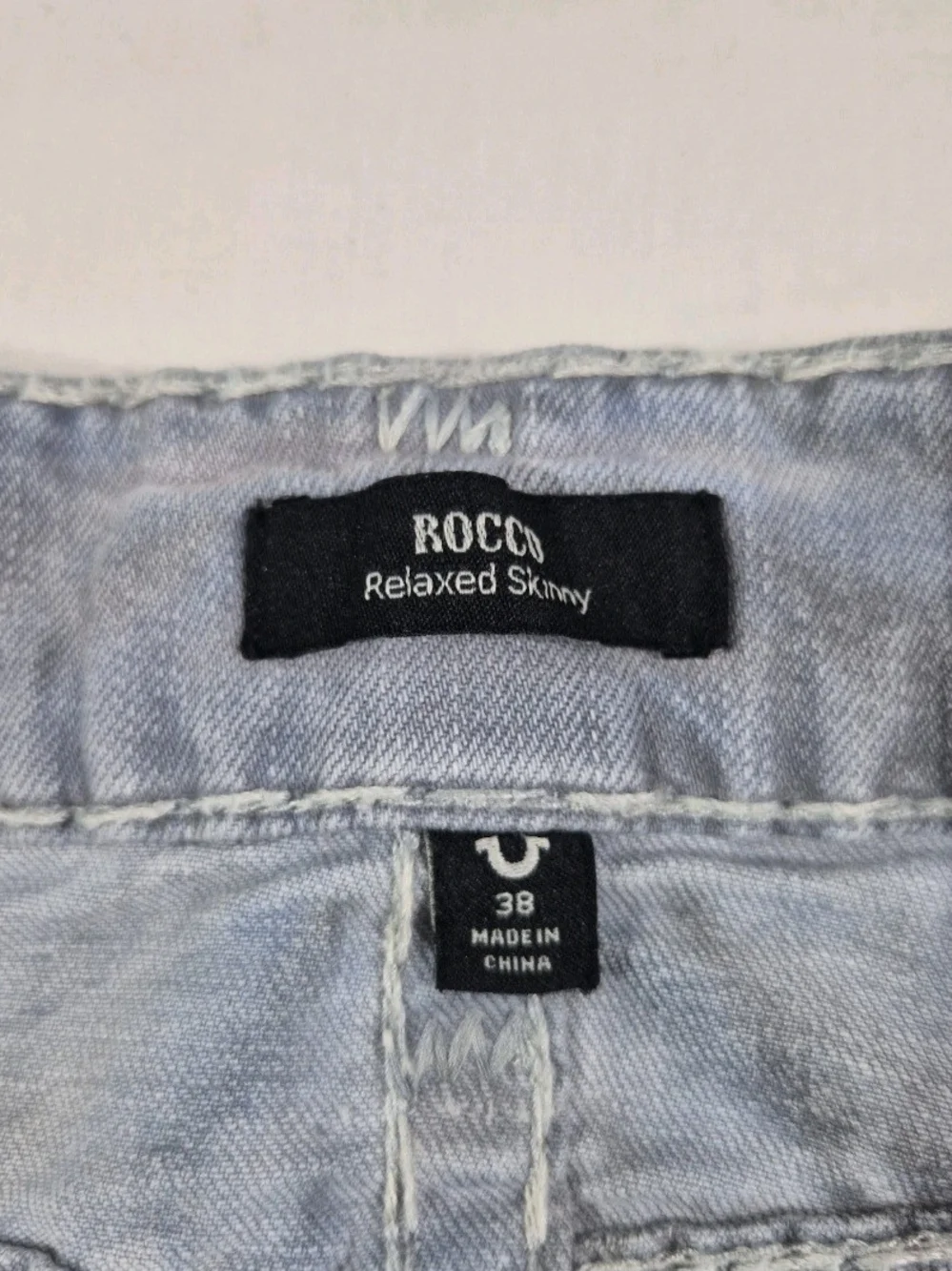 TRUE RELIGION Men's Shorts Size 38 Relaxed Skinny Gray Rocco Relaxed Skinny  57